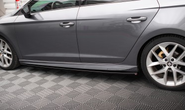 Тюнинг накладки на пороги Seat Leon Cupra / FR / Standard Mk3 / Mk3 рест. вар. 5 фото