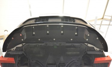 Тюнінг накладка (губа) на передній бампер Ford Kuga Mk2 ST-Line 2016-2019 фото