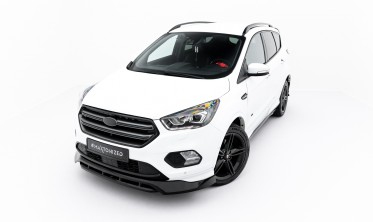Тюнінг накладка (губа) на передній бампер Ford Kuga Mk2 ST-Line 2016-2019 фото