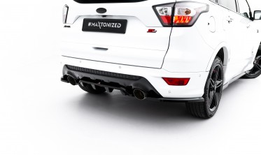 Тюнинг диффузор на задний бампер Ford Kuga Mk2 ST-Line 2016-2019 фото