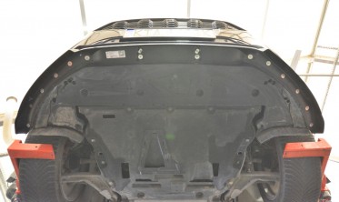 Тюнинг накладка (юбка) на передний бампер Ford S-Max Mk2 ST-Line рестайл 2023- фото