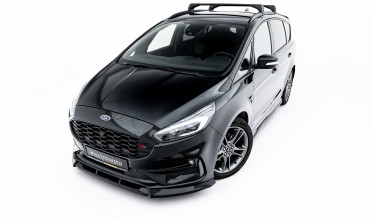 Тюнинг накладка (юбка) на передний бампер Ford S-Max Mk2 ST-Line рестайл 2023- фото