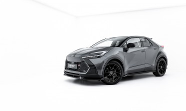 Тюнинг накладки (листвы) под пороги Toyota C-HR Mk2 2023- Макстон дизайн фото