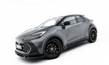 Тюнинг накладки (листвы) под пороги Toyota C-HR Mk2 2023- Макстон дизайн фото