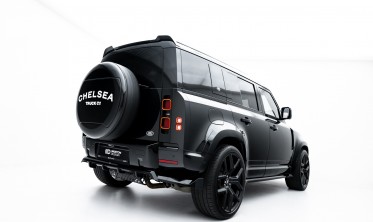 Тюнинг диффузор (накладка) на задний бампер Land Rover Defender Mk4 фото