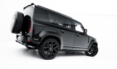 Тюнинг накладки (листвы) на пороги Land Rover Defender 110 Mk4 фото