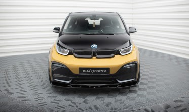 Диффузор под передний бампер BMW I3 MK1 послерестайл / i3 S Mk1 FL фото