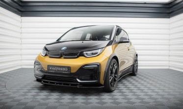 Диффузор под передний бампер BMW I3 MK1 послерестайл / i3 S Mk1 FL фото