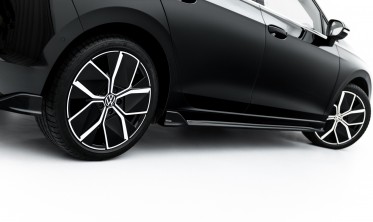 Тюнинг накладки (листвы) под пороги VW Golf 8 2024- Maxton design фото