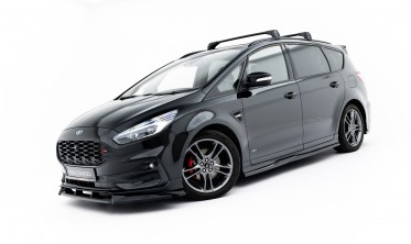 Нижние накладки (листвы) на боковые пороги Ford S-Max Mk2 ST-Line фото