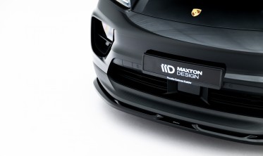 Тюнінг накладка (губа) на передній бампер Porsche Macan EV Mk1 фото