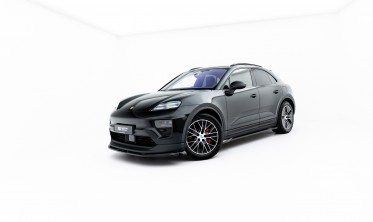 Тюнінг накладка (губа) на передній бампер Porsche Macan EV Mk1 фото