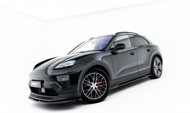 Тюнинг накладки (листвы) под пороги Porsche Macan EV Mk1 Макстон фото