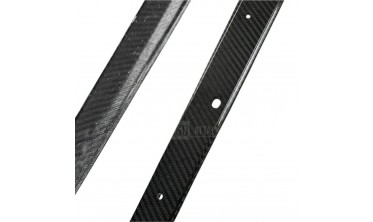 Накладки на пороги Chevrolet Corvette (2023-2024) z06 carbon фото