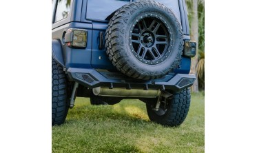 Силовой задний бампер Jeep Wrangler JL стиль Montana фото