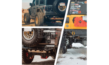 Силовой задний бампер Jeep Wrangler JL стиль Montana фото
