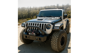Модульний силовий передній бампер Jeep Wrangler JL стиль Off-Road Kansas фото