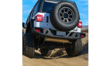 Cиловой задний бампер Jeep Wrangler JK стиль Off-Road Idaho фото