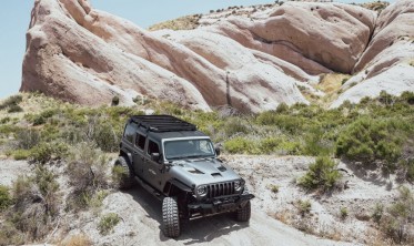 Алюмінієвий багажник з LED світлом Jeep Wrangler JL 2018-... довга версія фото
