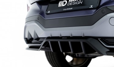Тюнинг диффузор (накладка) на задний бампер Cupra Terramar Mk1 вар. 1 фото