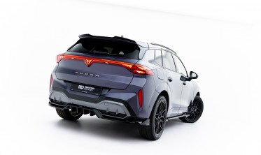 Тюнинг диффузор (накладка) на задний бампер Cupra Terramar Mk1 вар. 1 фото