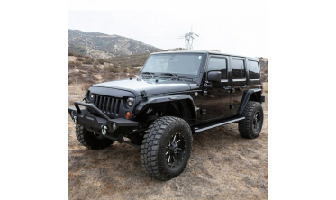 розширювачі арок (накладки на арки) JEEP WRANGLER JK версія 1 з LED фото
