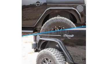 розширювачі арок (накладки на арки) JEEP WRANGLER JK версія 1 з LED фото
