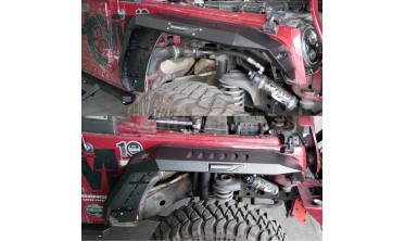 розширювачі арок (накладки на арки) JEEP WRANGLER JK версія 1 з LED фото