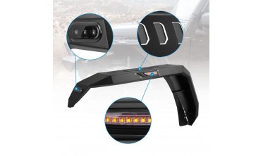розширювачі арок (накладки на арки) JEEP WRANGLER JK версія 1 з LED фото