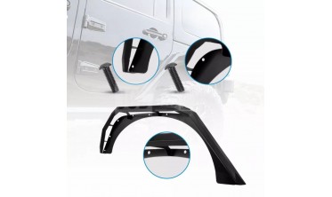 розширювачі арок (накладки на арки) JEEP WRANGLER JK версія 1 з LED фото