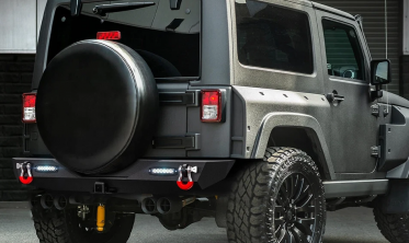 Cиловой задний бампер Jeep Wrangler JK стиль Off-Road Nevada фото