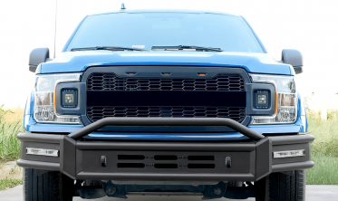 Стальной передний бампер Ford F150 (2018-2020) стиль Dakota фото