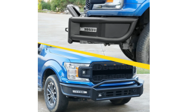 Стальной передний бампер Ford F150 (2018-2020) стиль Dakota фото