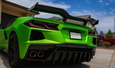 Дифузор заднього бампера Chevrolet Corvette (2020–2024) Stingray фото