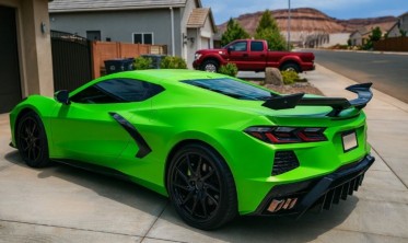 Дифузор заднього бампера Chevrolet Corvette (2020–2024) Stingray фото