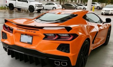 Дифузор заднього бампера Chevrolet Corvette (2020–2024) Stingray фото