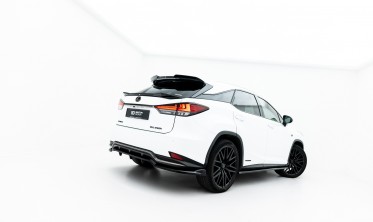 Тюнінговий дифузор (накладка) на задній бампер Lexus RX Mk4 рестайл фото