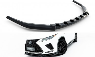 Тюнінгова накладка (губа) на передній бампер Lexus RX Mk4 F-Sport рестайл фото