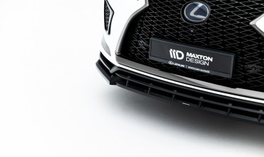 Тюнінгова накладка (губа) на передній бампер Lexus RX Mk4 F-Sport рестайл фото
