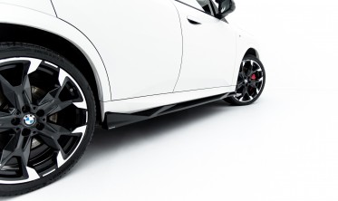 Тюнинг накладки (листвы) на боковые пороги BMW X2 M35i U10 Maxton-design фото