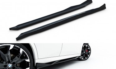 Тюнинг накладки (листвы) на боковые пороги BMW X2 M35i U10 Maxton-design фото