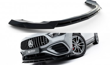 Тюнинг накладка (юбка) на передний бампер Mercedes-AMG GLA 35 H247 рестайл вар. 1 фото