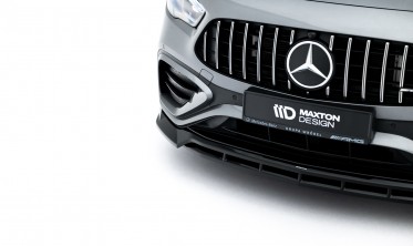 Тюнинг накладка (юбка) на передний бампер Mercedes-AMG GLA 35 H247 рестайл вар. 1 фото