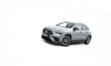 Тюнинг накладка (юбка) на передний бампер Mercedes-AMG GLA 35 H247 рестайл вар. 1 фото