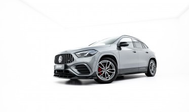 Тюнінг накладки (леза) під бокові пороги Mercedes GLA H247 AMG 35 2023- фото