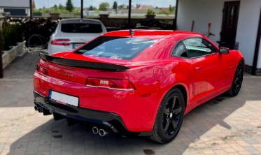Спойлер Chevrolet Camaro 5 (2014-2015) z28 style чорний глянець фото