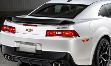 Спойлер Chevrolet Camaro 5 (2014-2015) z28 style чорний глянець фото