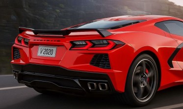 Спойлер крышки багажника Chevrolet Corvette (2020-...) Z51 High Style фото
