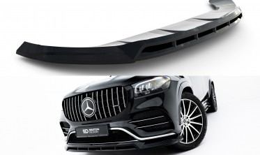 Тюнінг спліттер на передній бампер Mercedes GLS X167 AMG-Line вар. 2 фото