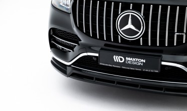 Тюнінг спліттер на передній бампер Mercedes GLS X167 AMG-Line вар. 2 фото